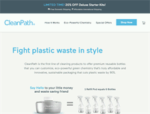 Tablet Screenshot of mycleanpath.com